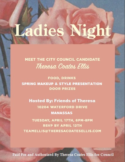 Theresa Coates Ellis for Council Ladies V6